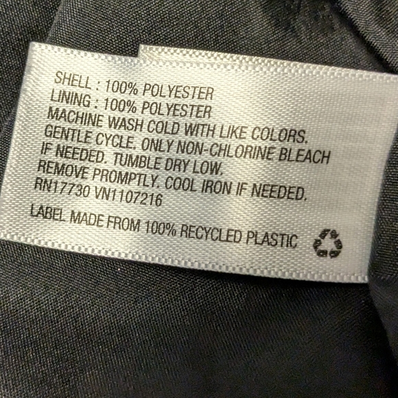 A New Day Black and White Polka Dot  Asymmetrical Ruffle Skirt Dress Sz.XL - Picture 13 of 14